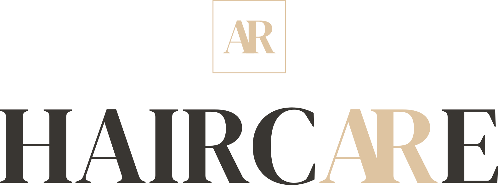 AR Haircare Logo ohne subtitel