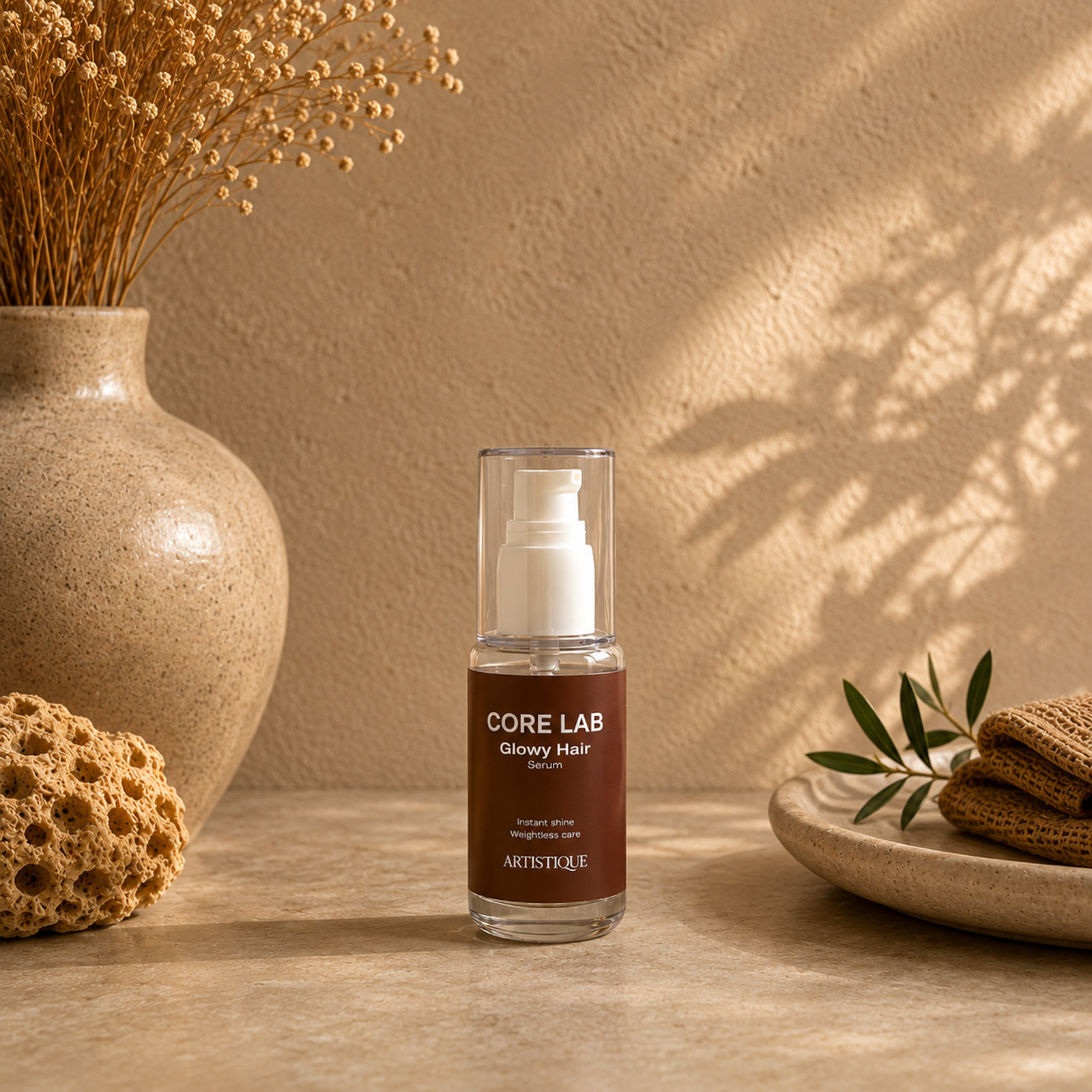 CORE LAB Glowy Hair Serum ohne SIlikone